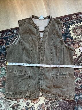 Women’s Vintage Jean Denim Vest 1X
